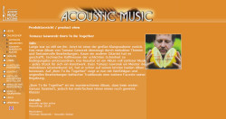 recenzion acoustic music Born to be together